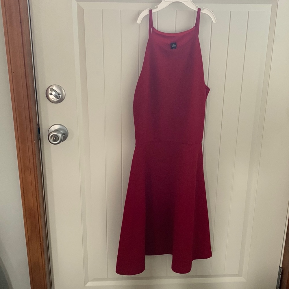 Red dress